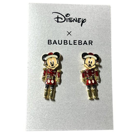 BaubleBar Jewelry - Baublebar Disney Disney Mickey Mouse Nutcracker Drop Earrings